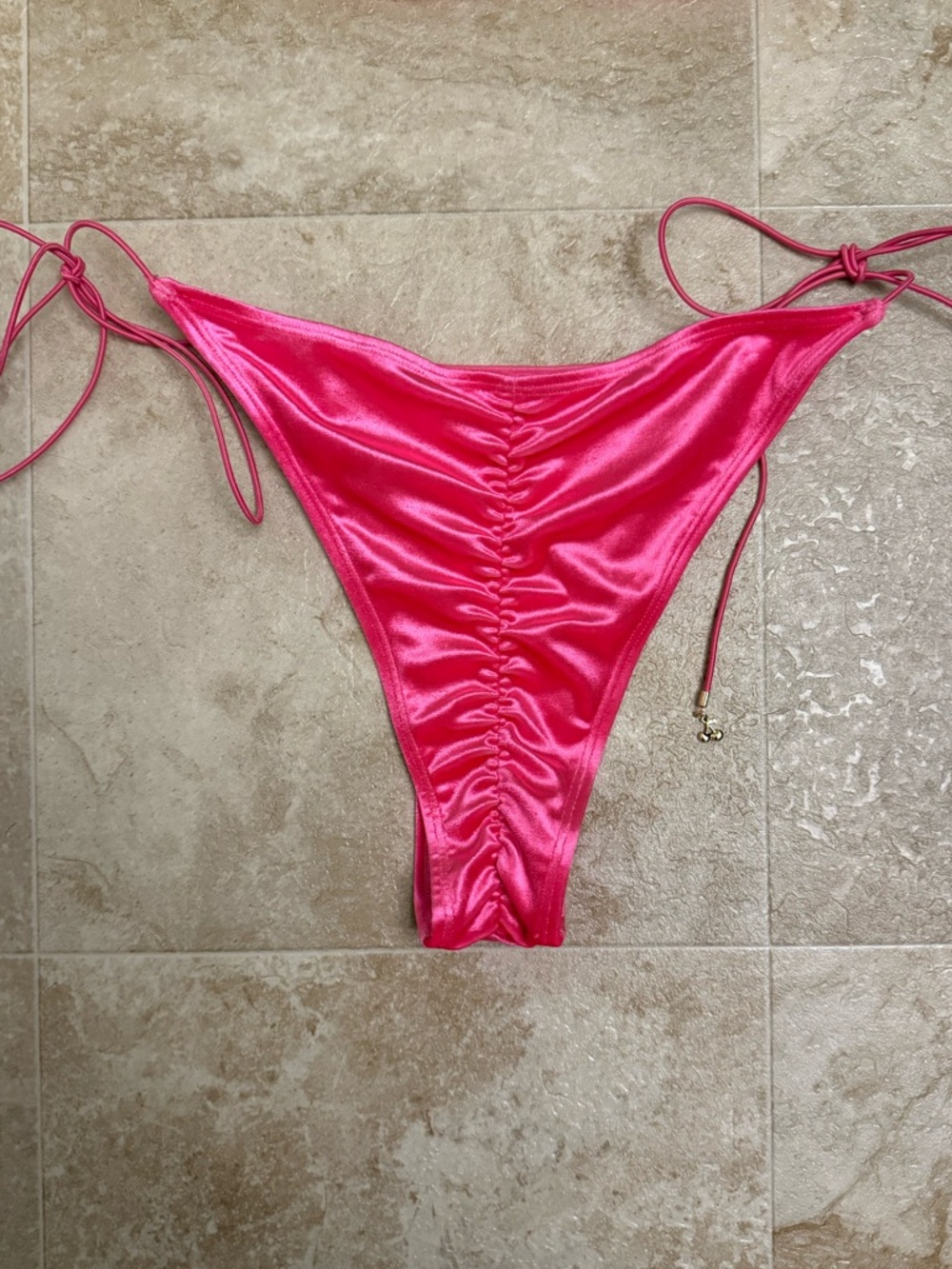 Voight Hot Pink String Bikini Set - Women Swim Bikinis - Picture 5 of 8